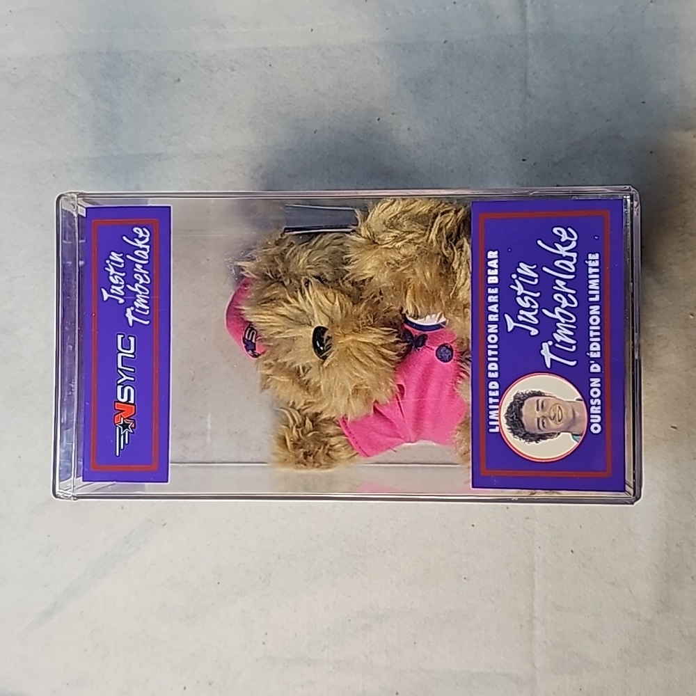 Justin Timberlake Limited Edition Rare BEAR